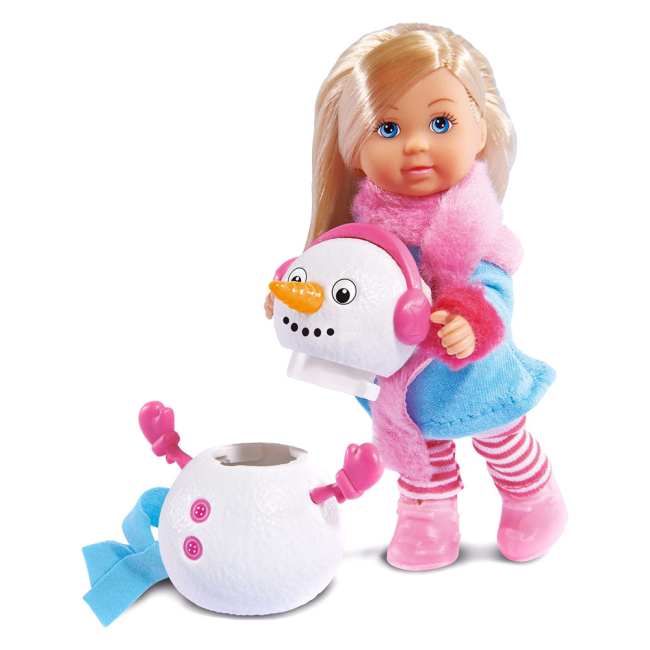 Куклы - Кукла Эви со снеговичком Steffi & Evi Love (573 2805) (5732805)