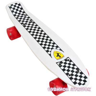 Пенніборди - Пенні борд FERRARI PENNY BOARD дека 56 5х14 см підшипник ABEC 7 (FBP4/W)