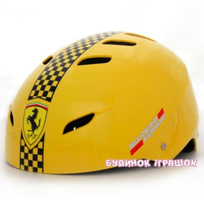 Захисне спорядження - Шолом FERRARI розмір 56-58 см (FAH50/Yellow/M)