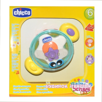 Розвивальні іграшки - Іграшка музична Маргаритка-сковорідка CHICCO (07683 00) (07683.00)
