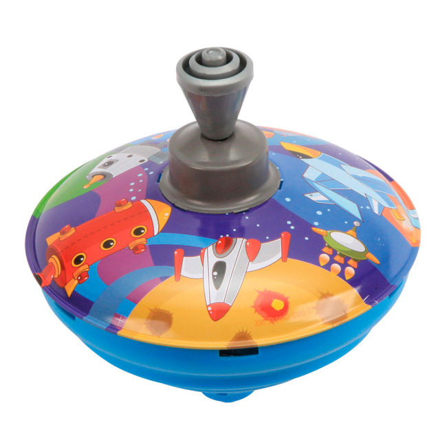 Розвивальні іграшки - Розвивальна іграшка Lena Дзиґа із космічними кораблями (52544)