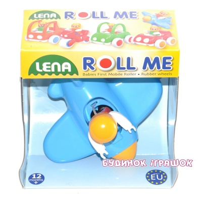 Машинки для малышей - Самолет LENA серии Roll Me (1561)