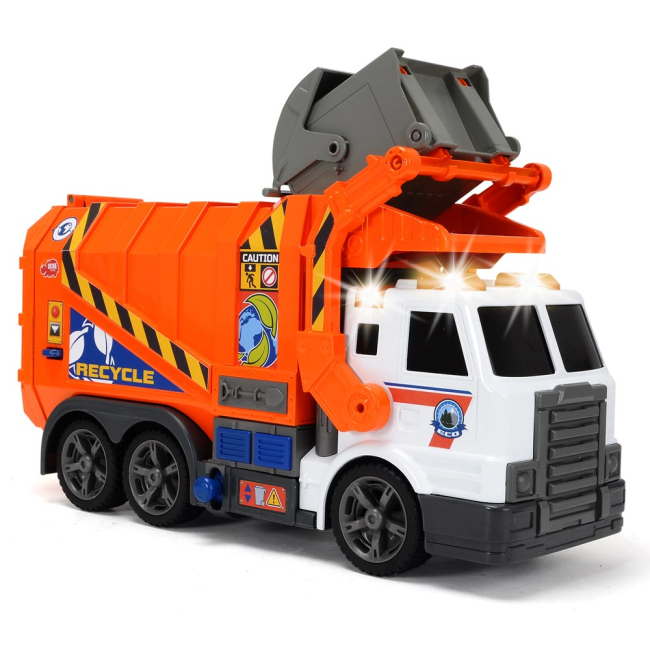 Транспорт и спецтехника - Авто мусоровоз со звуковыми и световыми эффектами (3308369)