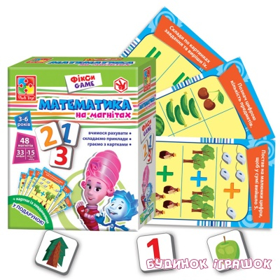 Настільні ігри - Настільна гра Математика Фіксікі Vladi Toys (VT1502-09)
