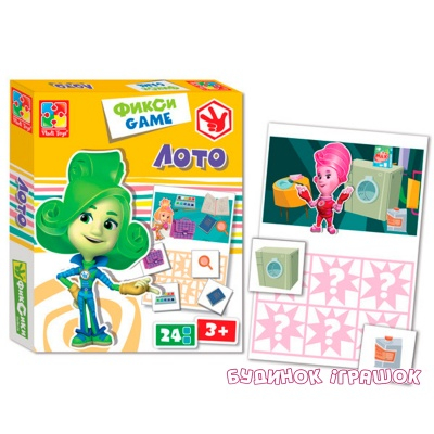 Настольные игры - Настольная игра Фикси Игры Лото Vladi Toys (VT2107-03)