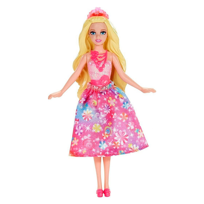 Ляльки - Лялька в червоно-жовтi плаття Barbie Казкові принцеси (V7050 / BLP45) (V7050/BLP45)