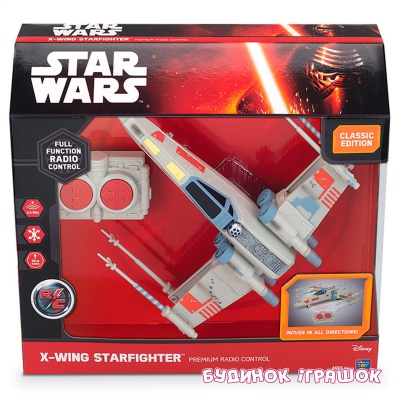 Радіокеровані моделі - Іграшка винищувач на радіокеруванні X-wing Star Wars (13404)