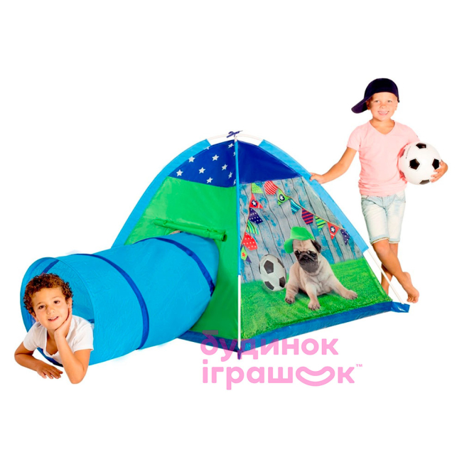 Палатки, боксы для игрушек - Палатка Micasa Щенок с тоннелем (414-16)