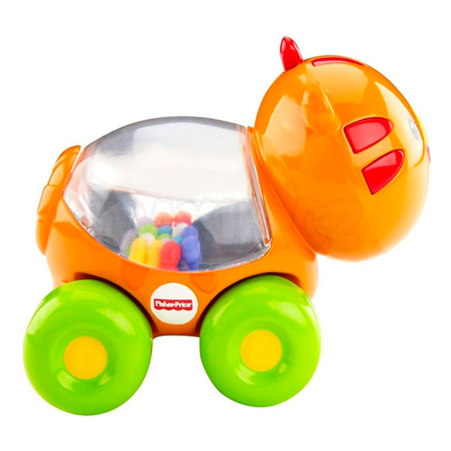 Машинки для малышей - Каталка-погремушка Fisher-Price Тигренок с шариками (BGX29/CMV97)
