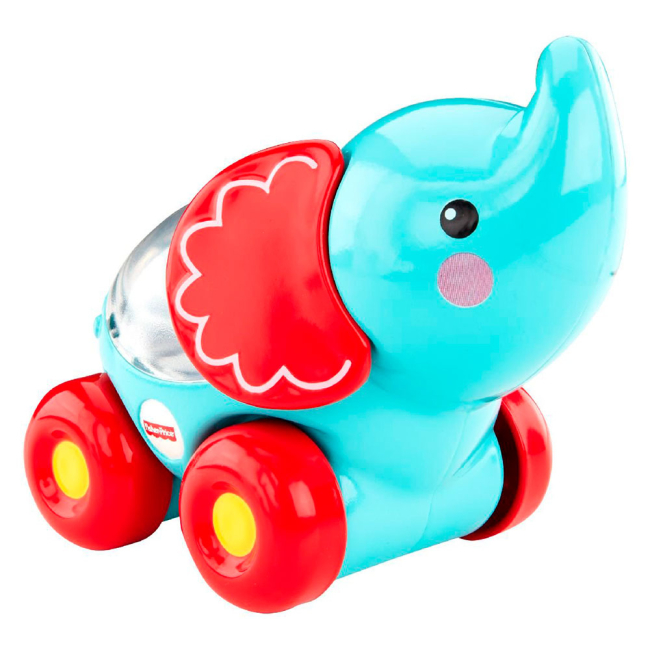 Машинки для малышей - Каталка-погремушка Fisher-Price Слоненок с шариками (BGX29/CMV98)