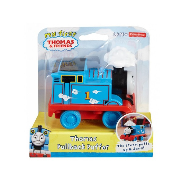 Железные дороги и поезда - Инерционный паровозик Thomas & Friends На всех парах Томас (DGK99) 
