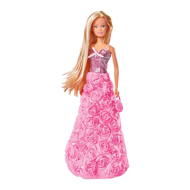 Ляльки - Лялька Steffi & Evi love Штеффі у святковому одязі світло-рожева сукня (5739003-2)