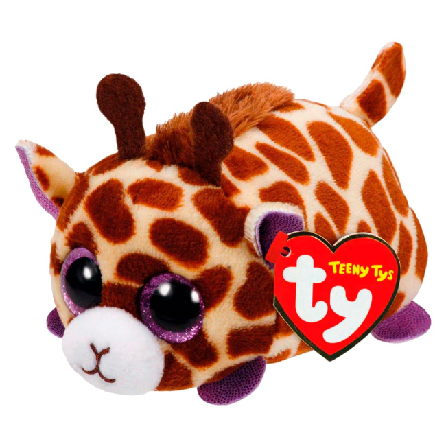 М'які тварини - М'яка іграшка TY Teeny Ty's Жираф мабс 10 см (42140)