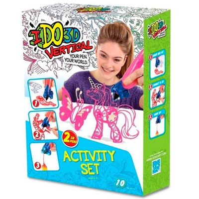 Набори для творчості - Набір для дитячої творчості IDO3D з 3D-маркером Казка аксесуари (155251)