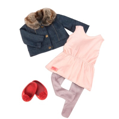 Одяг та аксесуари - Набір одягу для ляльки OUR GENERATION Осінній день (BD30212Z)