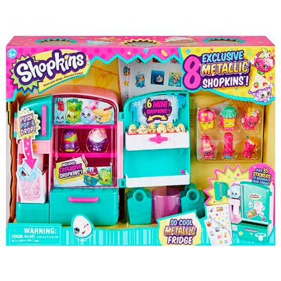 Фигурки персонажей - Игровой набор Shopkins Холодильник (56065)