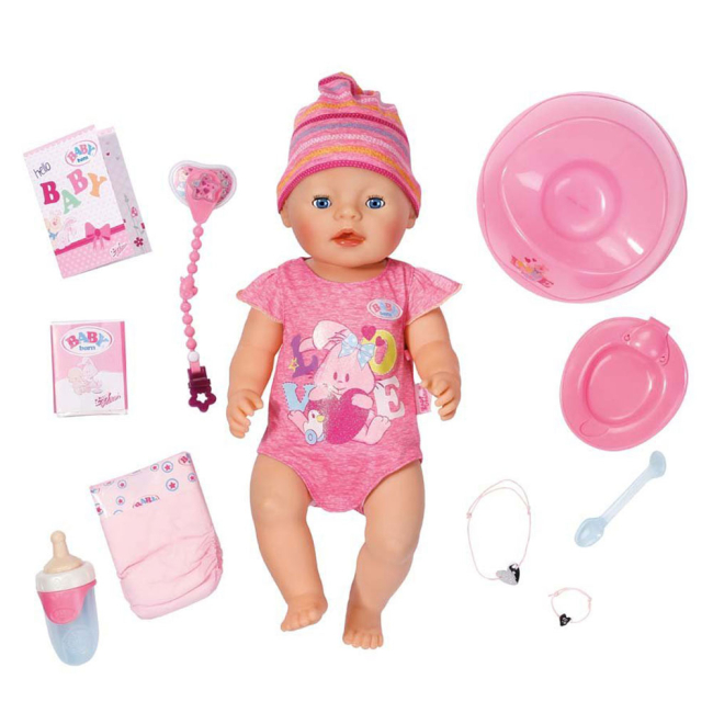 Пупсы - Кукла Baby Born Очаровательная малышка (822005)