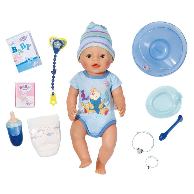 Пупсы - Кукла  Baby Born Очаровательный малыш 43 см (822012)