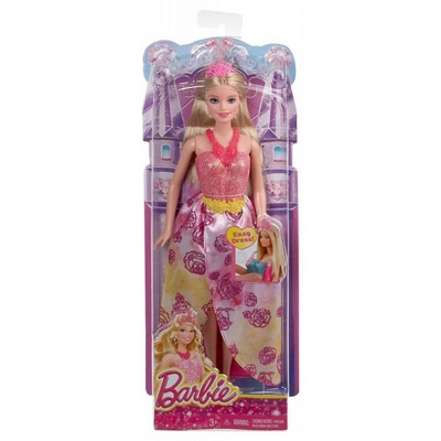 Куклы - Кукла Принцесса серии "Миксуй и комбинируй" Розовое платье Barbie (CFF24 / CFF25) (CFF24/CFF25)