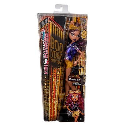 Ляльки - Лялька MH серії Буу-Йорк Буу-Йорк! Клодін Вульф (CHW57/CHW54)