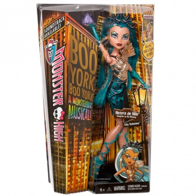 Куклы - Кукла MH серии Буу-Йорк Буу-Йорк! Нефера де Нил (CJF30/CKC65)