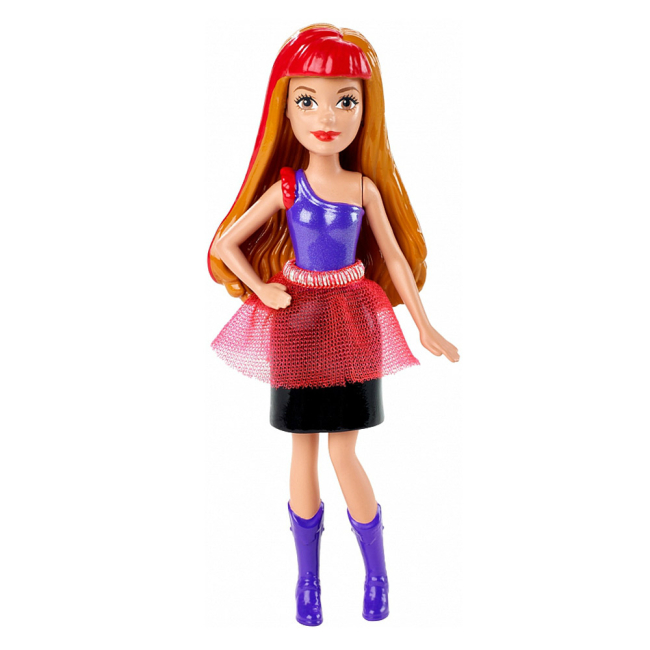 Куклы - Кукла мини из мульфильма Рок-принцесса в черной юбкае Barbie (CKB72 / CKB75) (CKB72/CKB75)