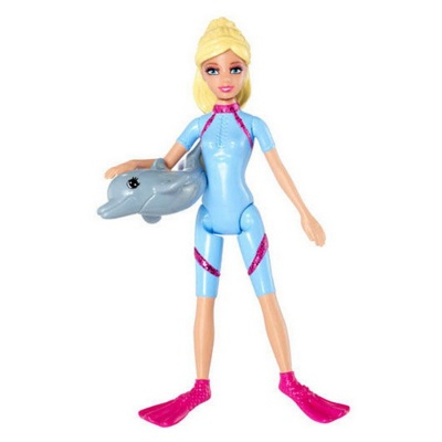 Куклы - Кукла мини Тренер дельфинов Barbie Я могу быть (CCH54 / CCH50) (CCH54/CCH50)