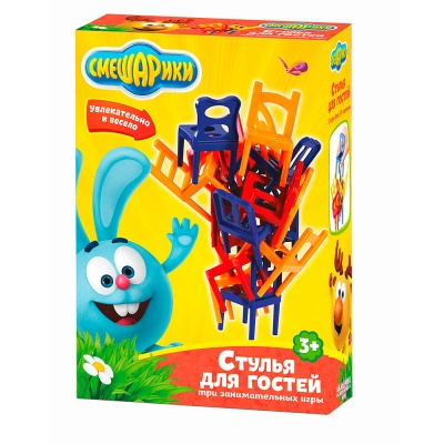 Настольные игры - Игровой набор Стулья для посетителей АРИ Смешарики (8122)