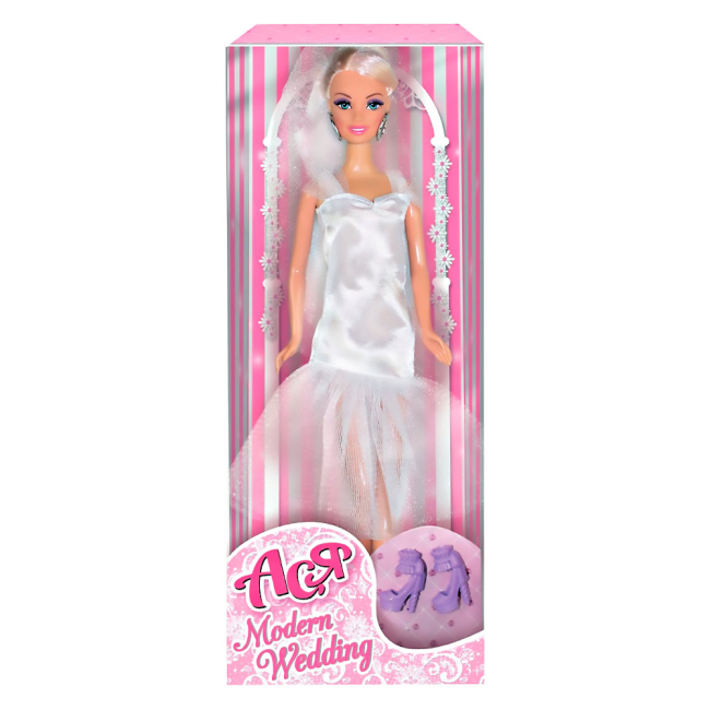 Куклы - Кукла Модная свадьба с аксессуарами Ася (35056)