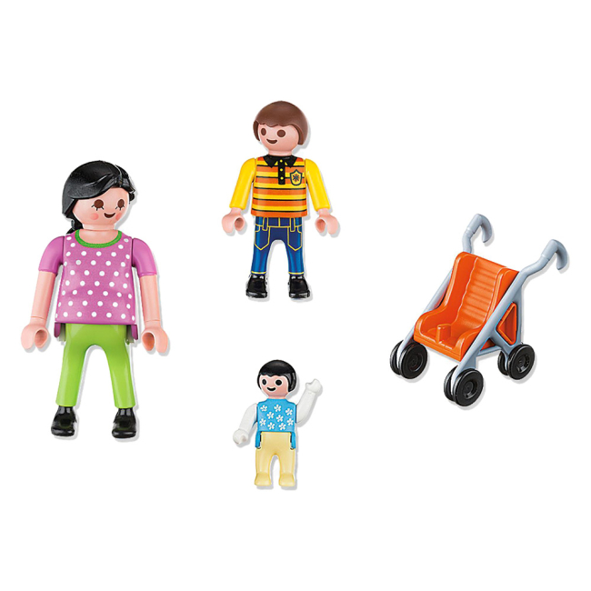 Конструкторы с уникальными деталями - Конструктор Мама с детьми PLAYMOBIL (4008789047823)