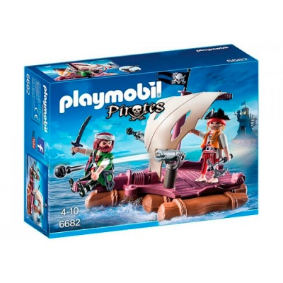 Конструктори з унікальними деталями - Конструктор PLAYMOBIL Піратський пліт (6682) (4008789066824)
