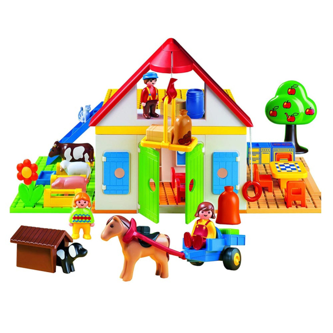 Конструкторы с уникальными деталями - Конструктор Большая ферма PLAYMOBIL (4008789067500)