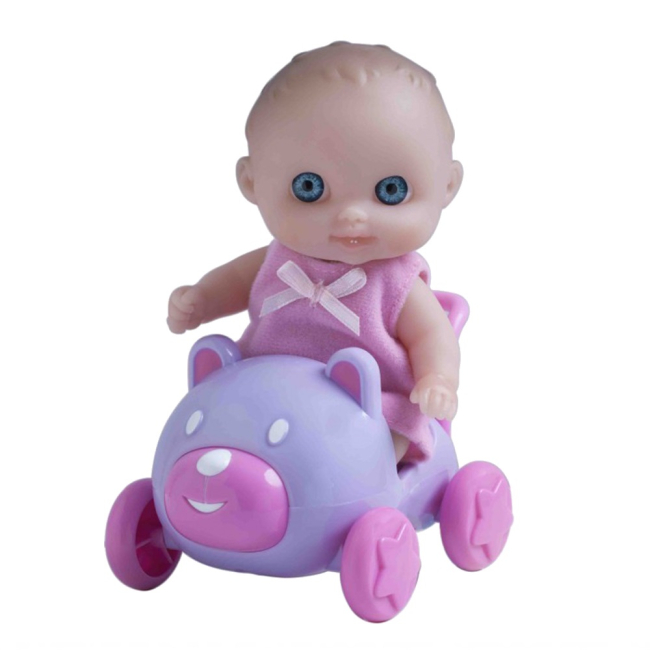 Пупсы - Пупс JC Toys Малыш с машинкой (JC16912-7) (4105016)