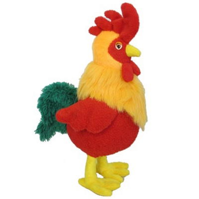 Мягкие животные - Мягкaя игрушка Lava Петушок Петя большой; муз.; 22 см (LA8847B)