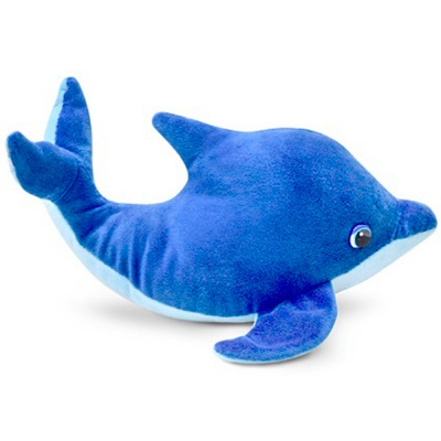Мягкие животные - Мягкaя игрушка Lava Дельфин; муз.; 21 см (LF1163)