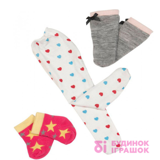 Одяг та аксесуари - Міні-набір аксесуарів для ляльки Шкарпетки & Панчохи Our Generation (BD37075Z)