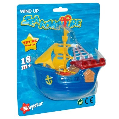 Игрушки для ванны - Игрушка для ванной комнаты Navystar Пиратская лодка (63985-1)