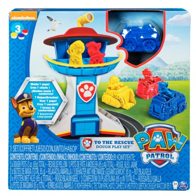 Набори для ліплення - Набір для творчості з пластиліном Paw Patrol Бухта пригод (SM26502)