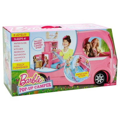 Транспорт и питомцы - Аксессуары для куклы Трейлер для путешествий Barbie (CJT42)