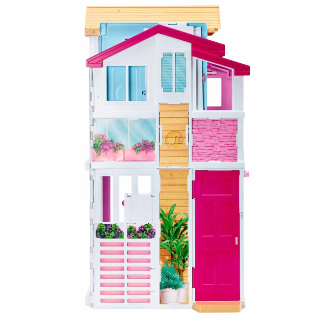 Меблі та будиночки - Ігровий набір Міський будинок Малібу Barbie (DLY32)