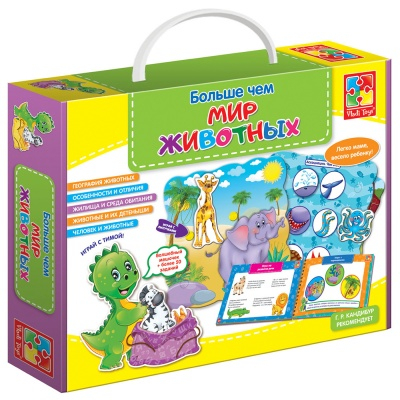Настольные игры - Настольная игра Больше чем Мир животных Vladi Toys (VT2801-07)