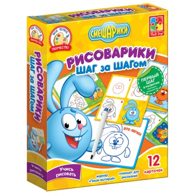 Товары для рисования - Набор для творчества Творчество для малышей Vladi Toys Шаг за шагом (VT4205-02)