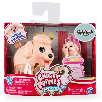 Фігурки тварин - Ігрова фігурка Chubby Puppies Лабрадудл (SM56700-3)