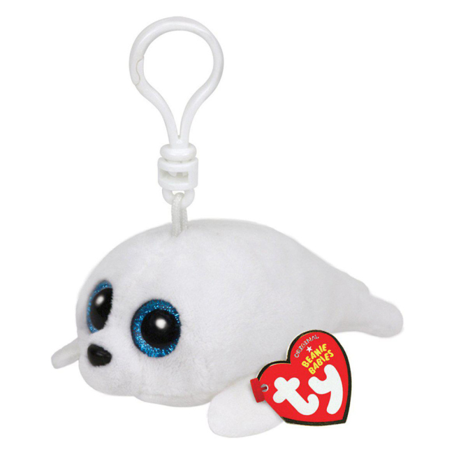 Брелоки - М'яка іграшка-брелок TY Beanie Boo's Тюленя Айсі 12 см (36624)
