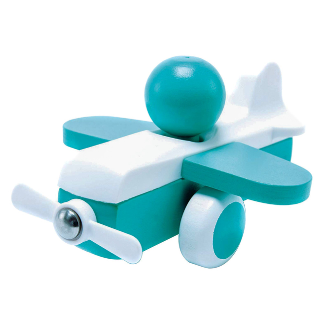 Розвивальні іграшки - Іграшка HAPE Літак блакитний (E0066)