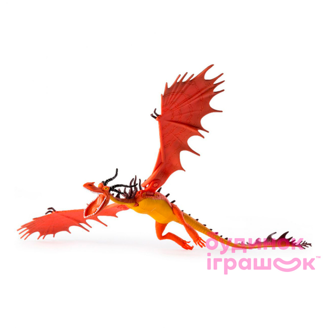 Фигурки персонажей - Игровой набор Дракон Де-Люкс Кривокрыл Как приручить дракона (SM66610-2)