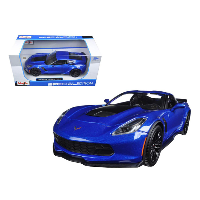 Автомоделі - Машинка іграшкова Corvette Z06 Maisto (31133 blue)