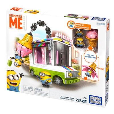 Конструктори з унікальними деталями - Конструктор Mega Bloks Фургон з морозива (DPG73)