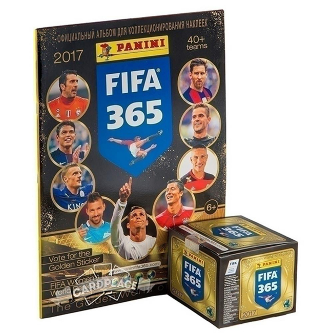 Набори для творчості - Пакетики наклейок FIFA 365 Panini (8018190077575)