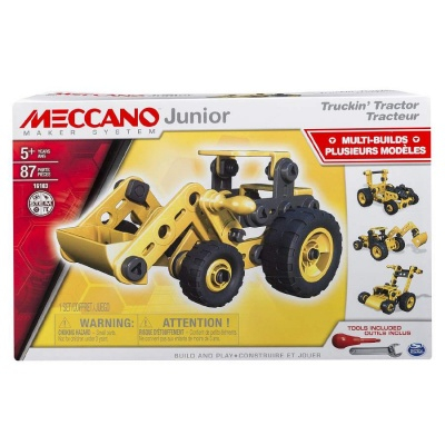 Конструкторы с уникальными деталями - Конструктор Meccano Junior Трактор (6027019)